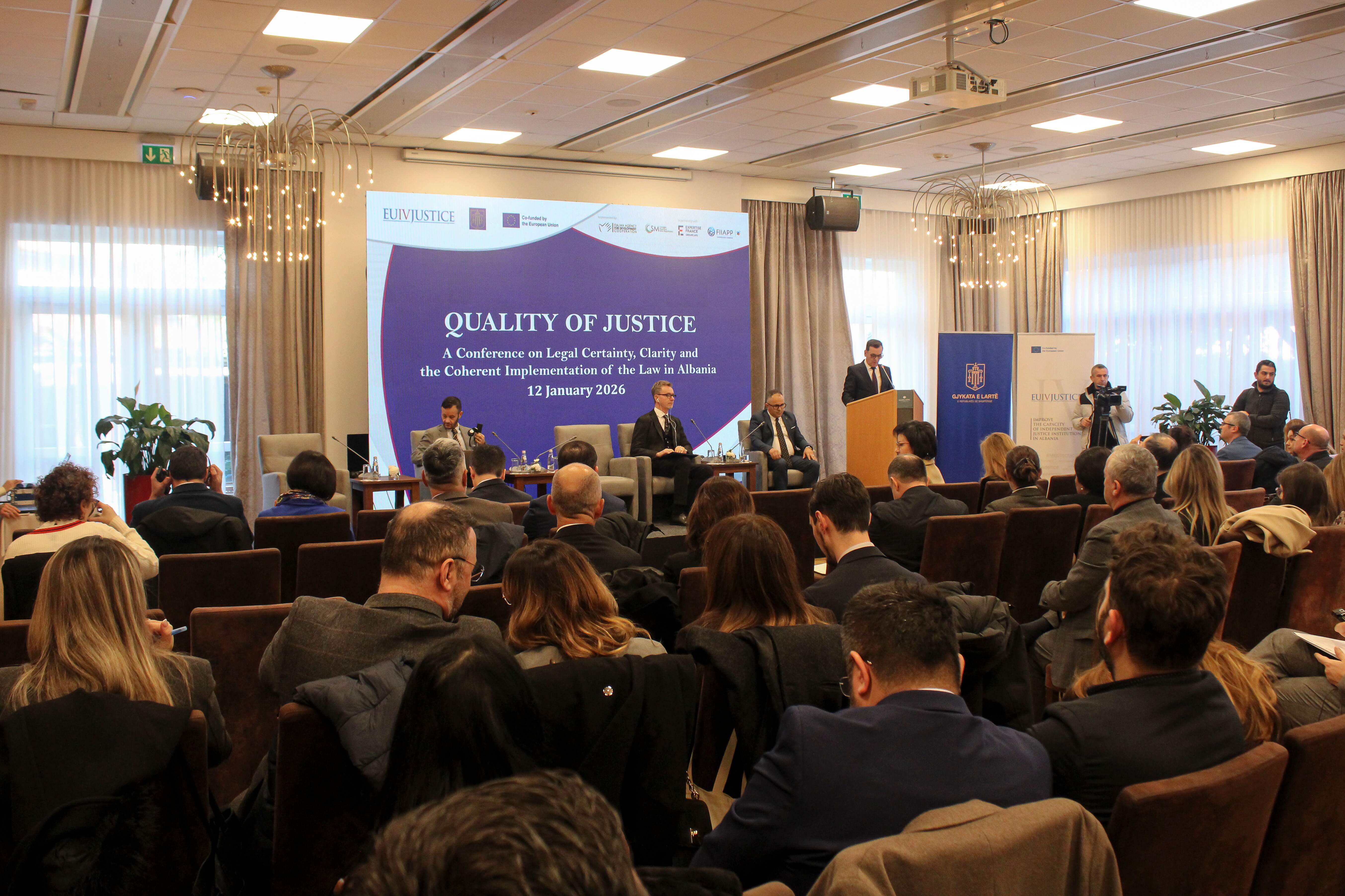 “Quality of Justice in Albania”: le istituzioni giudiziarie albanesi dialogano grazie al contributo italiano