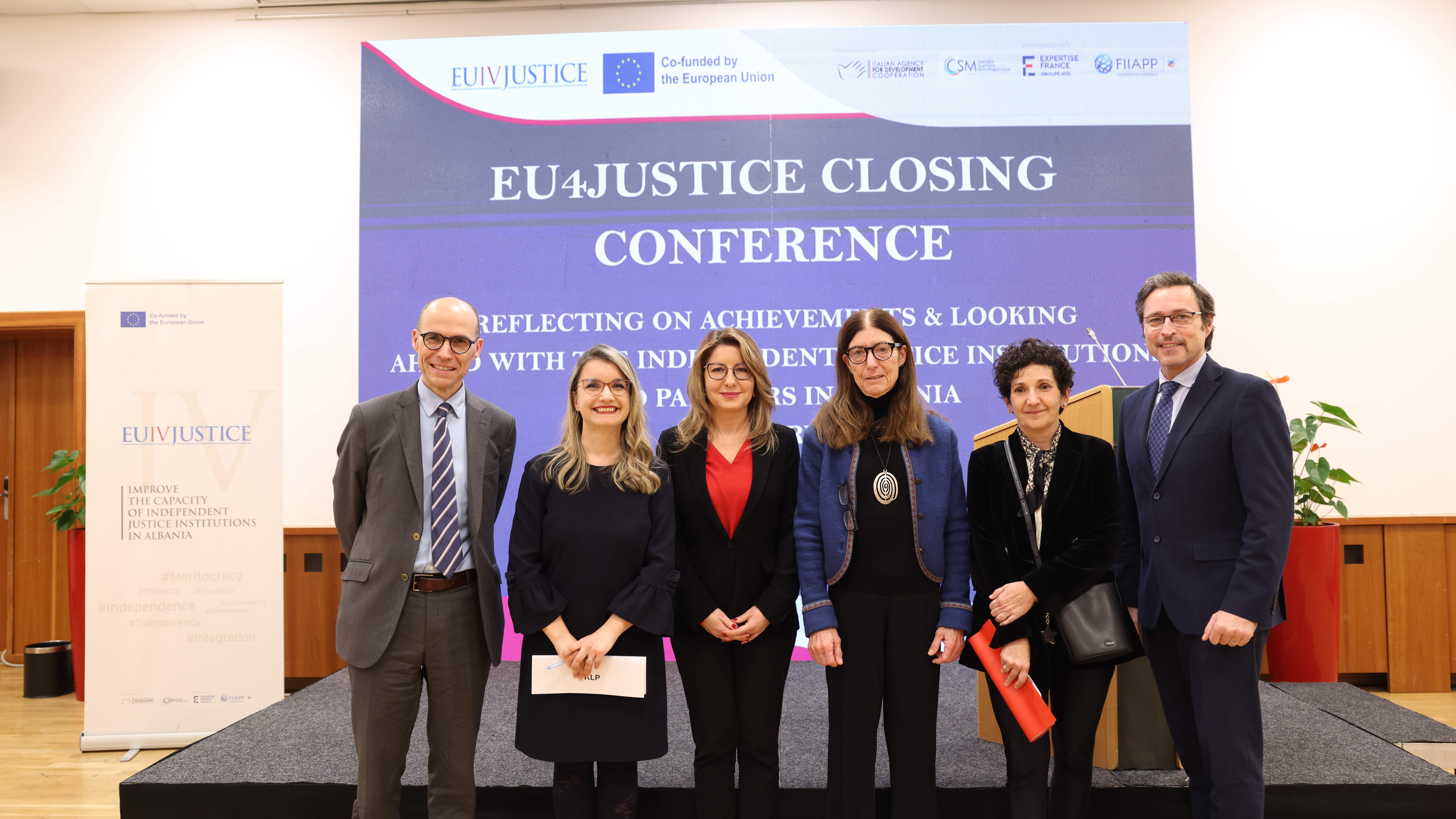EU4JUSTICE si conclude con risultati tangibili per la riforma della giustizia in Albania